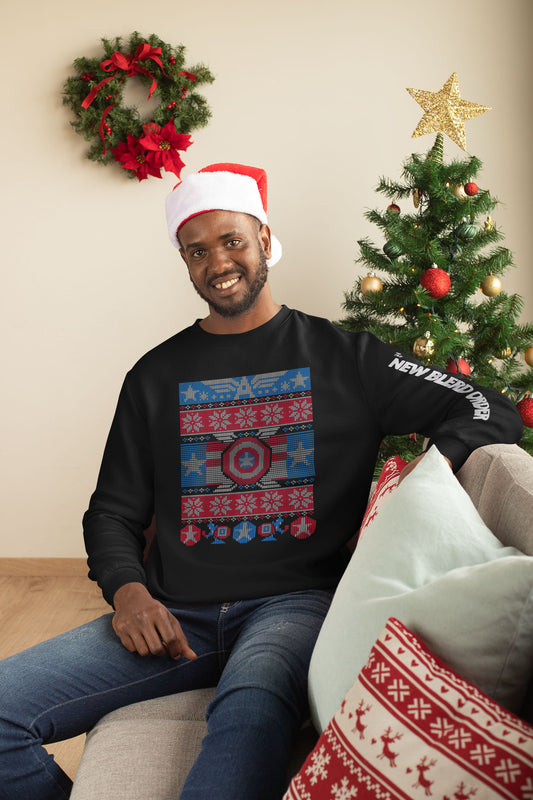 Captain America Christmas Sweater