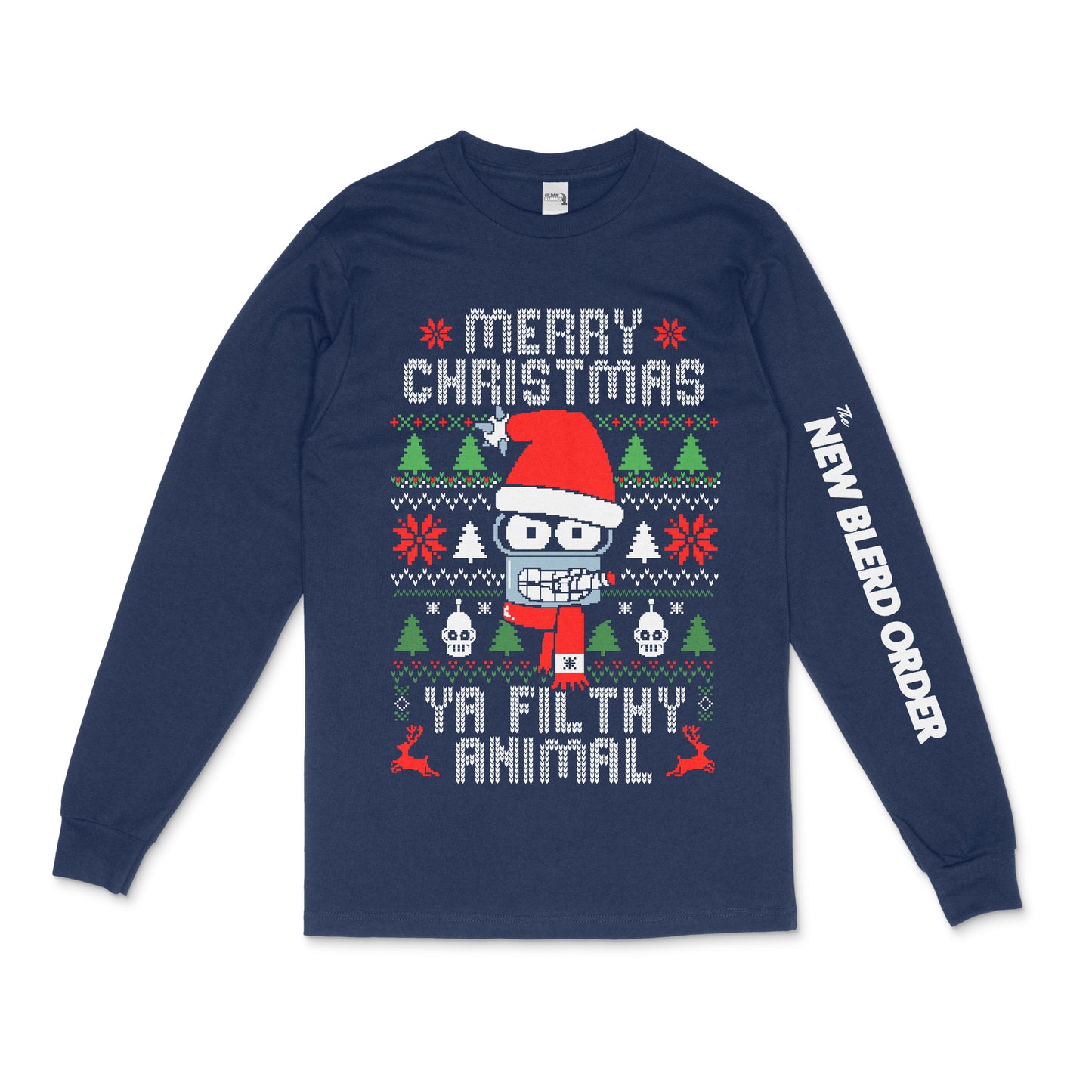 Bender Merry Christmas Ya Filthy Animal Sweater