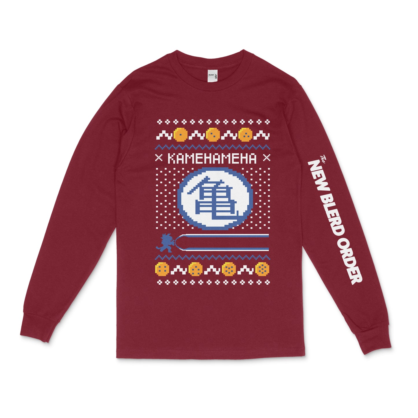 DBZ Kamehameha Christmas Sweater