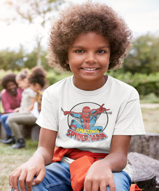 Kids-Vintage Spider Man Shirt