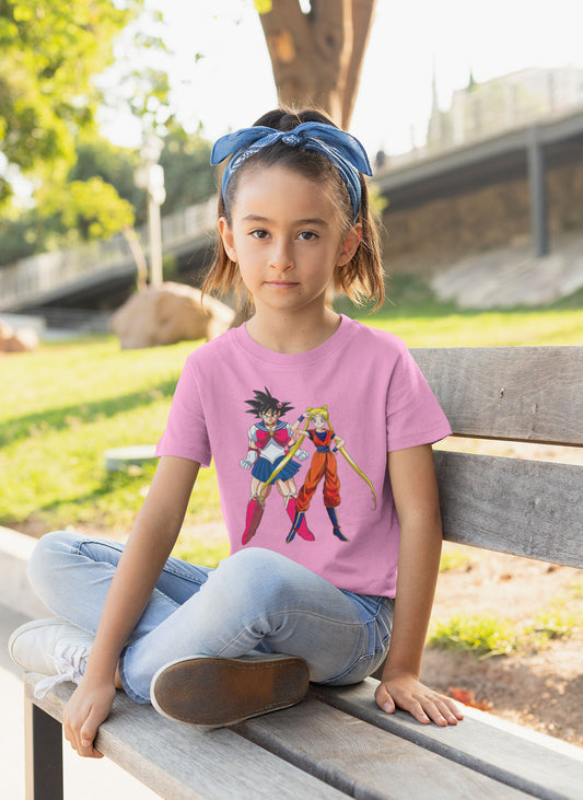 Kids-DBZ Sailor Moon Shirt