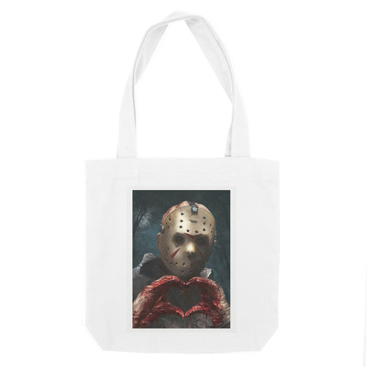 Jason Heart Tote Bag