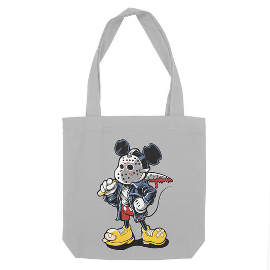 Mickey W/ Jason Mask Tote Bag