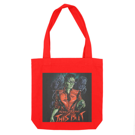 Zombie Thriller Michael Jackson Tote Bag