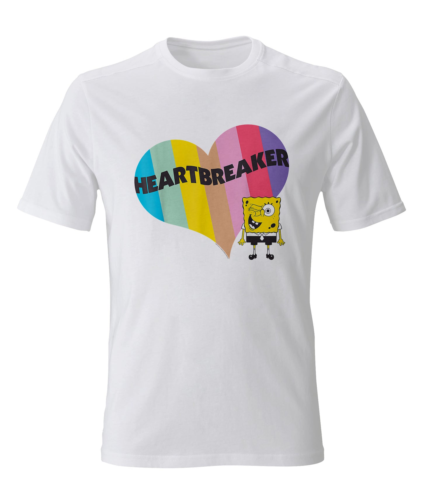 Nickelodeon SpongeBob SquarePants Rainbow Heartbreaker T-Shirt