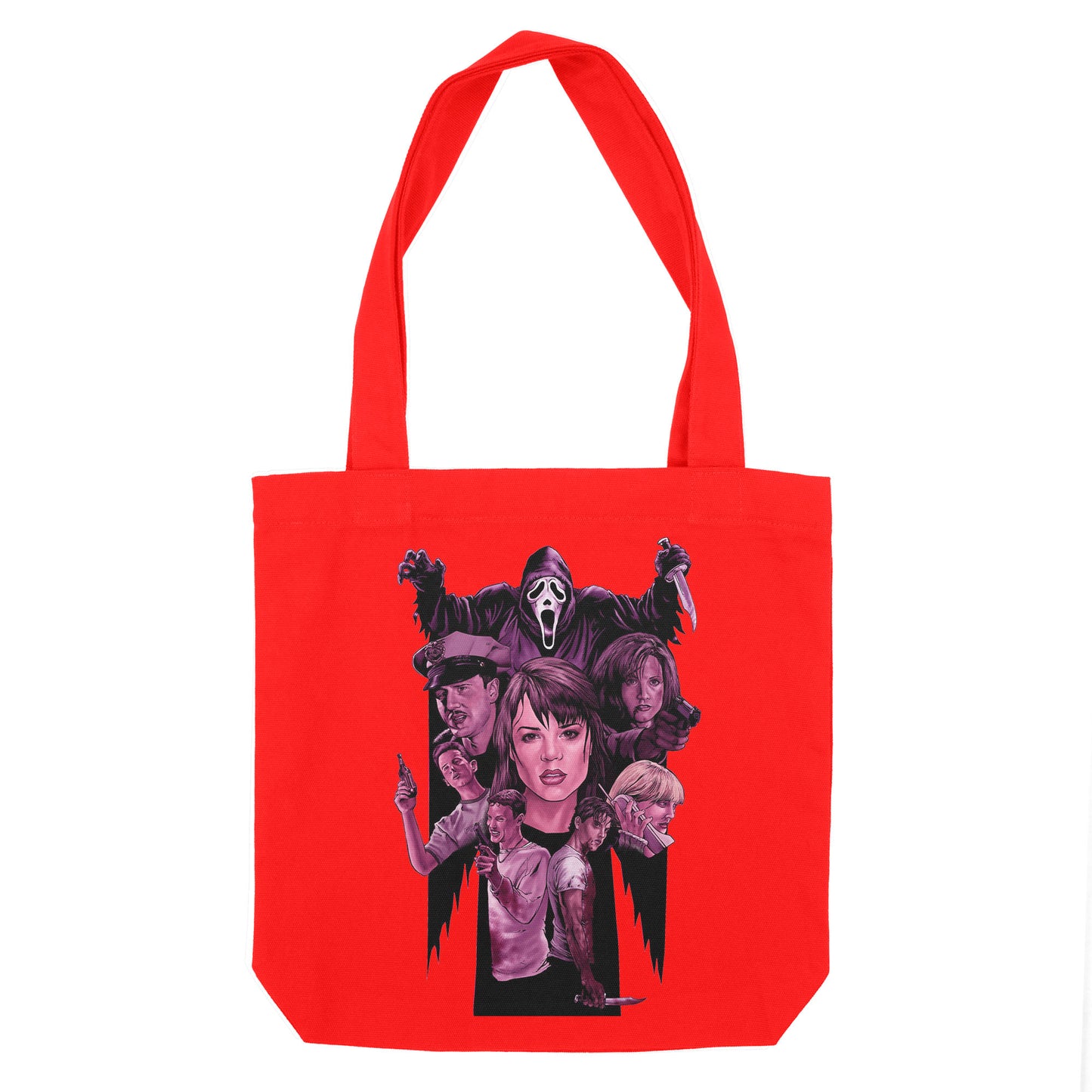 Scream Characters Tote Bag