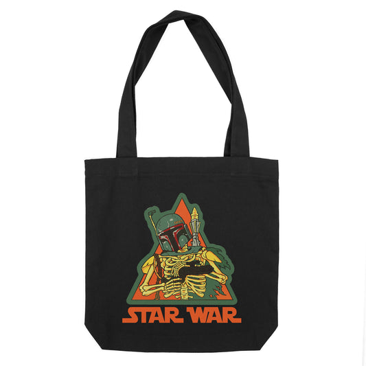 Star Wars Boba Fett Skeleton Tote Bag