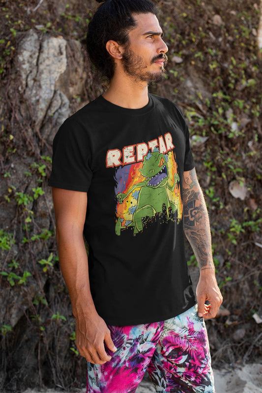 Retro Rainbow Reptar T-Shirt