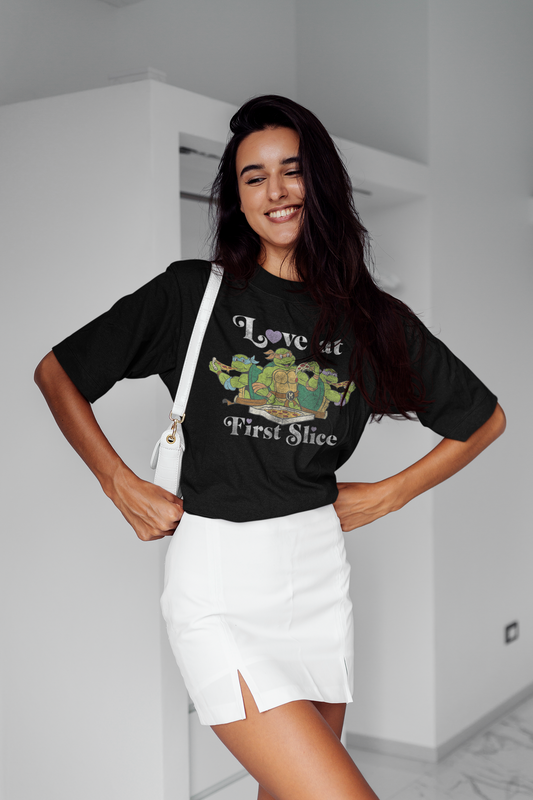 Love At First Slice Teenage Mutant Ninja Turtles T-Shirt