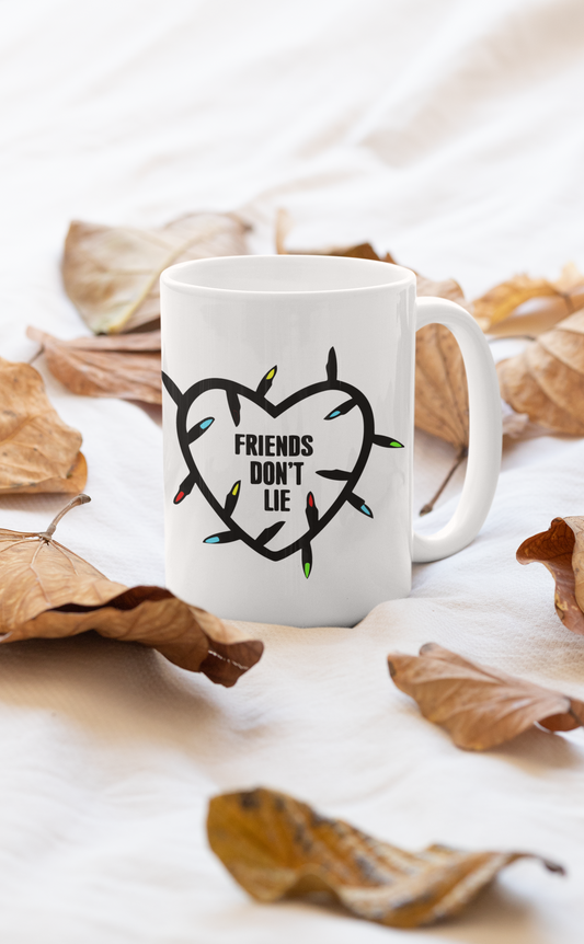 Stranger Things Friends Don't Lie Mug