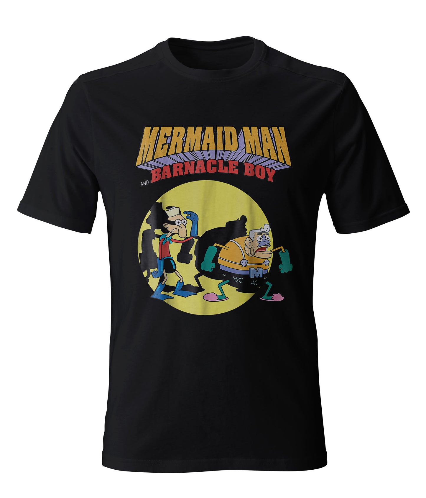 Mermaid Man and Barnacle Boy T-Shirt