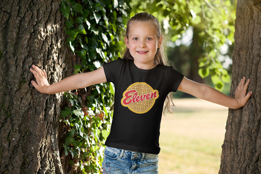 Kids- Stranger Things Eleven Eggo Shirt