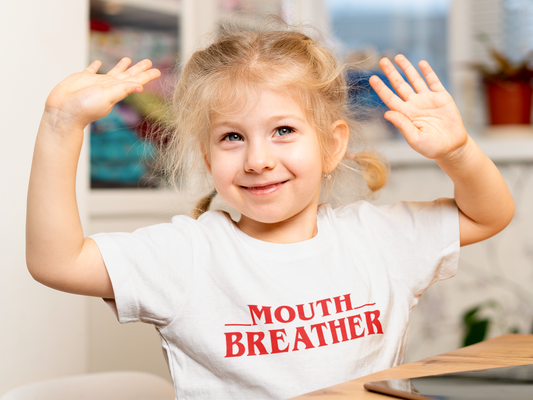 Kids-Stranger Things Mouth Breather Shirt